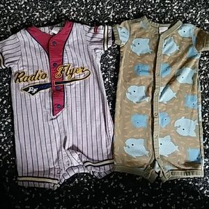 Set of 2 Rompers